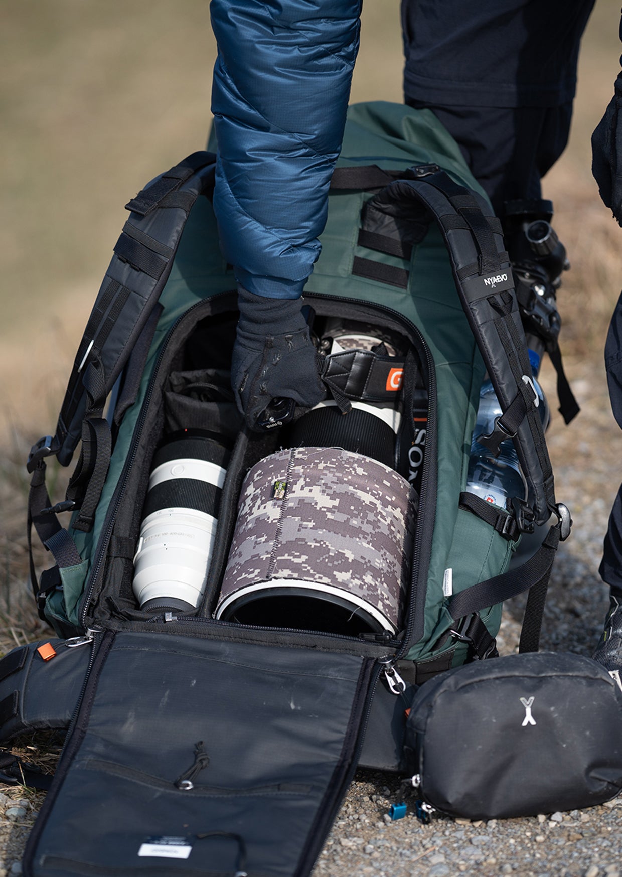 Fjord 60-C Gen 4 ECONYL® Tele SET Camera Backpack | 44-60L Carry-On Adventure EU