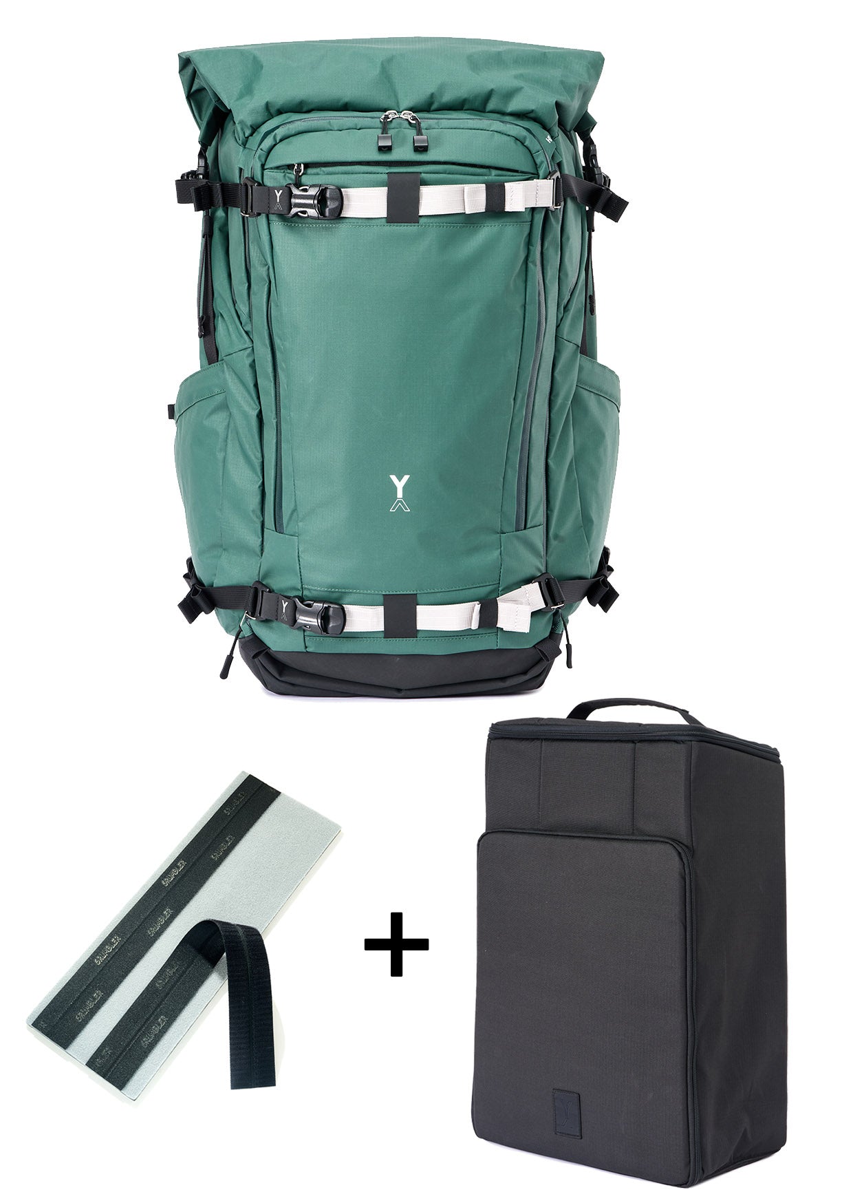 Fjord 85 Econyl Expedition Camera Backpack + RCI XXL + One Grumbler Go Divider