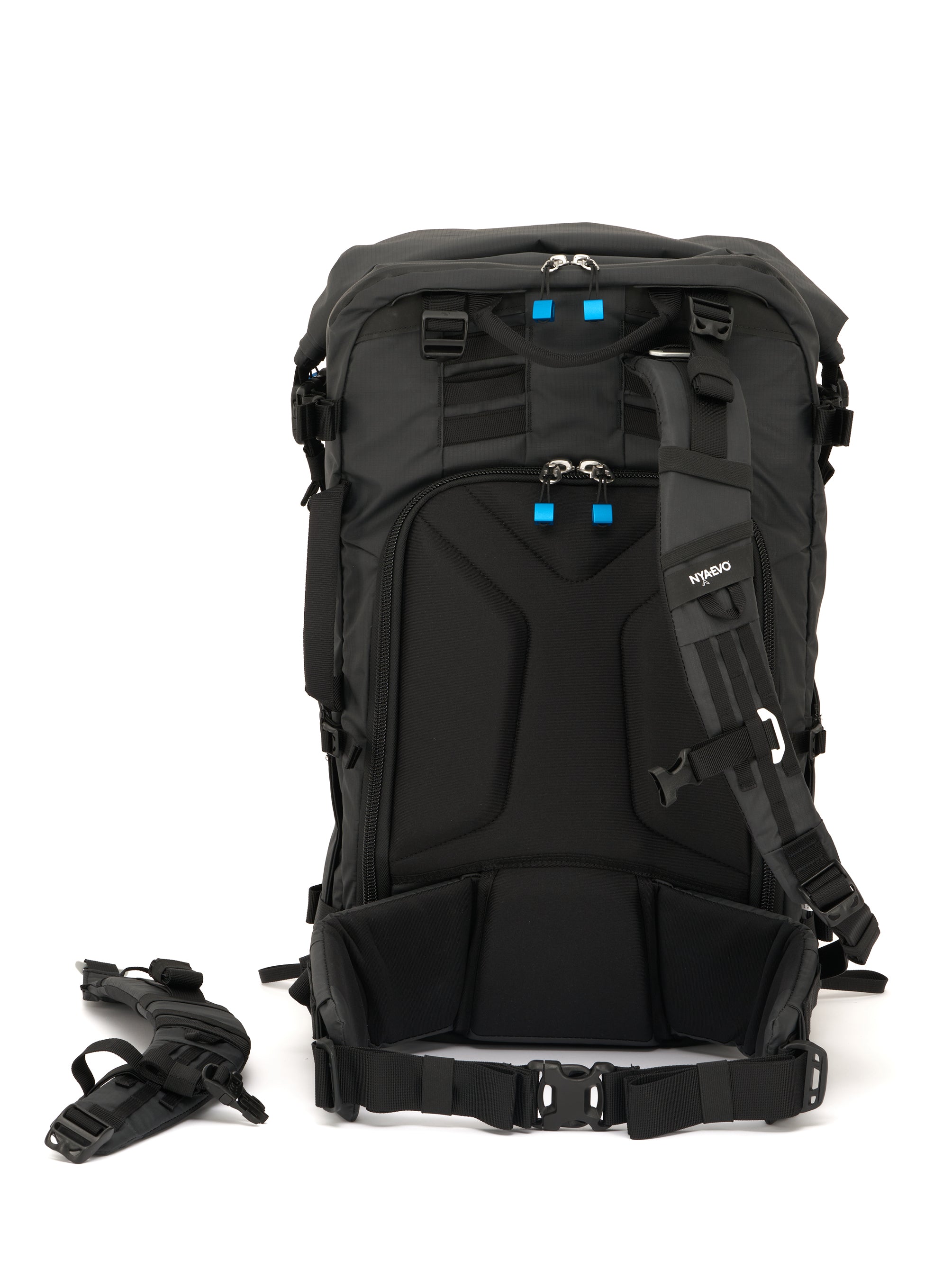 durable mini backpack canvas hold camera europe Fjord 60-C ECONYL® Gen 4 Camera Backpack | 44-60L Carry-On Adventure EU