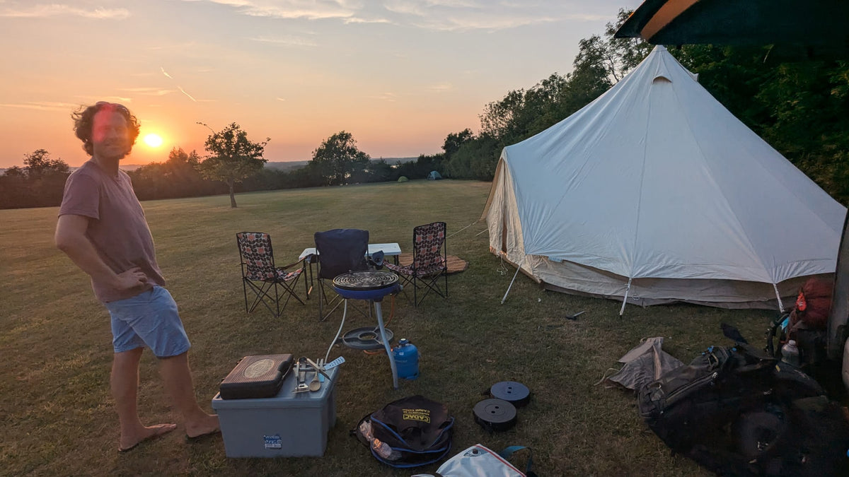 Camping after The GLOBAL BIRD FAIR (U.K)